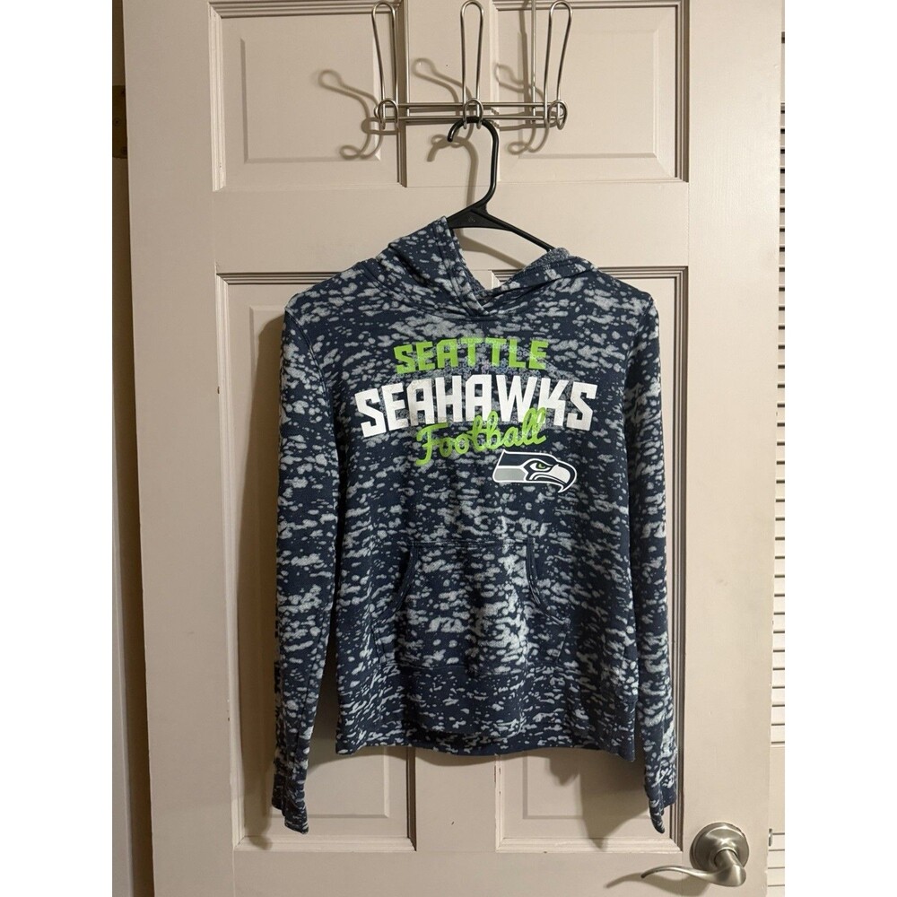 Girls NFL Team Apparel Seattle Seahawks Hoodie Size XL